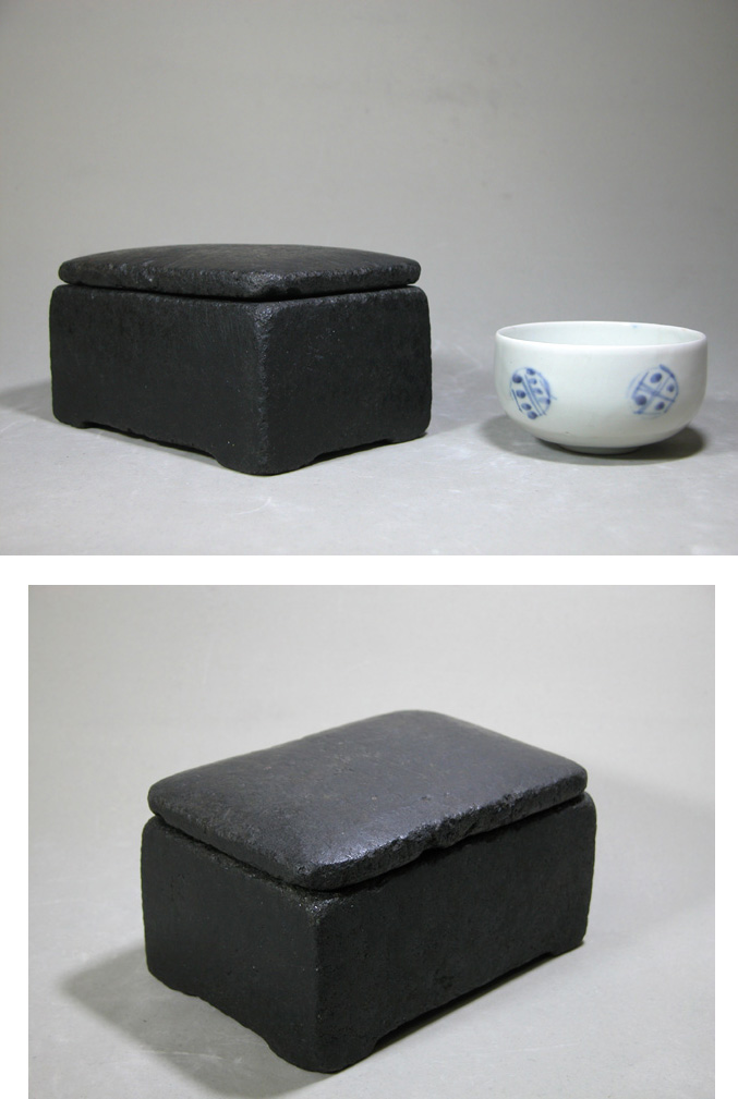渡邊美術店 - 李朝 石箱 | 古美術品専門サイト fufufufu.com