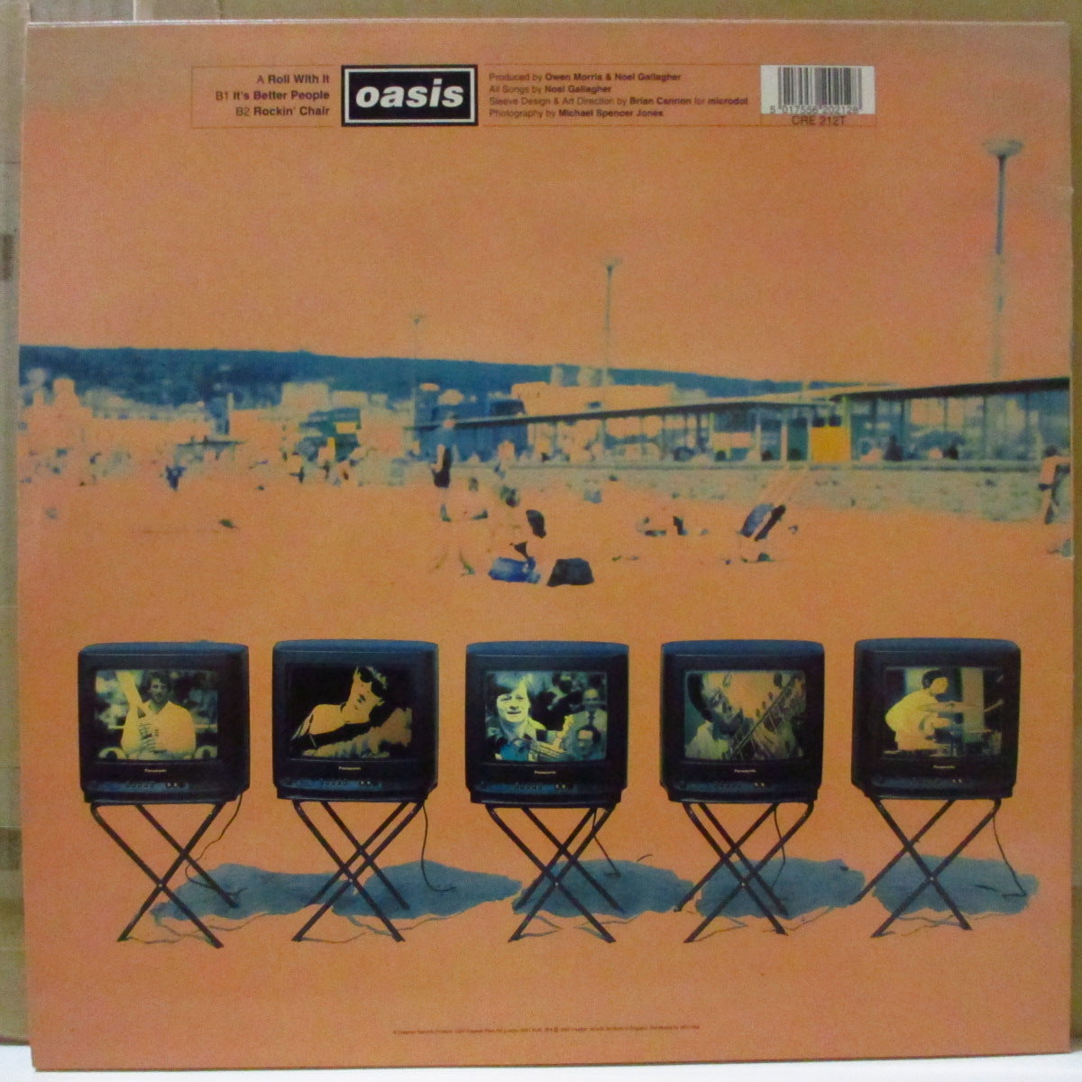 OASIS (オアシス) - Roll With It +2 (UK オリジナル 12