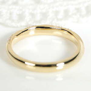 楽天市場】K18YG【0.12ct】ダイヤモンド エタニティ リング【送料無料