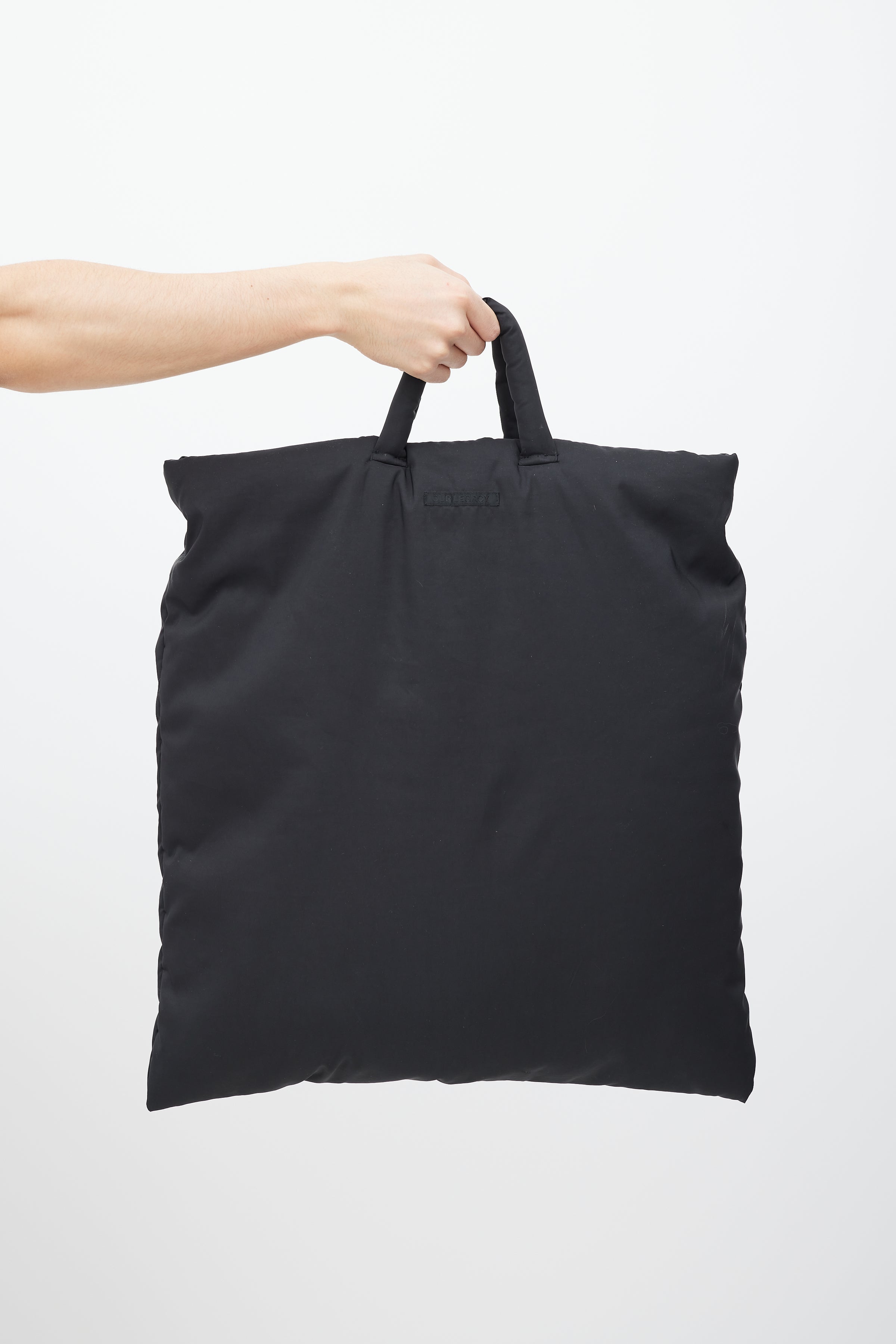 Our Legacy // Black Padded Big Pillow Tote – VSP Consignment