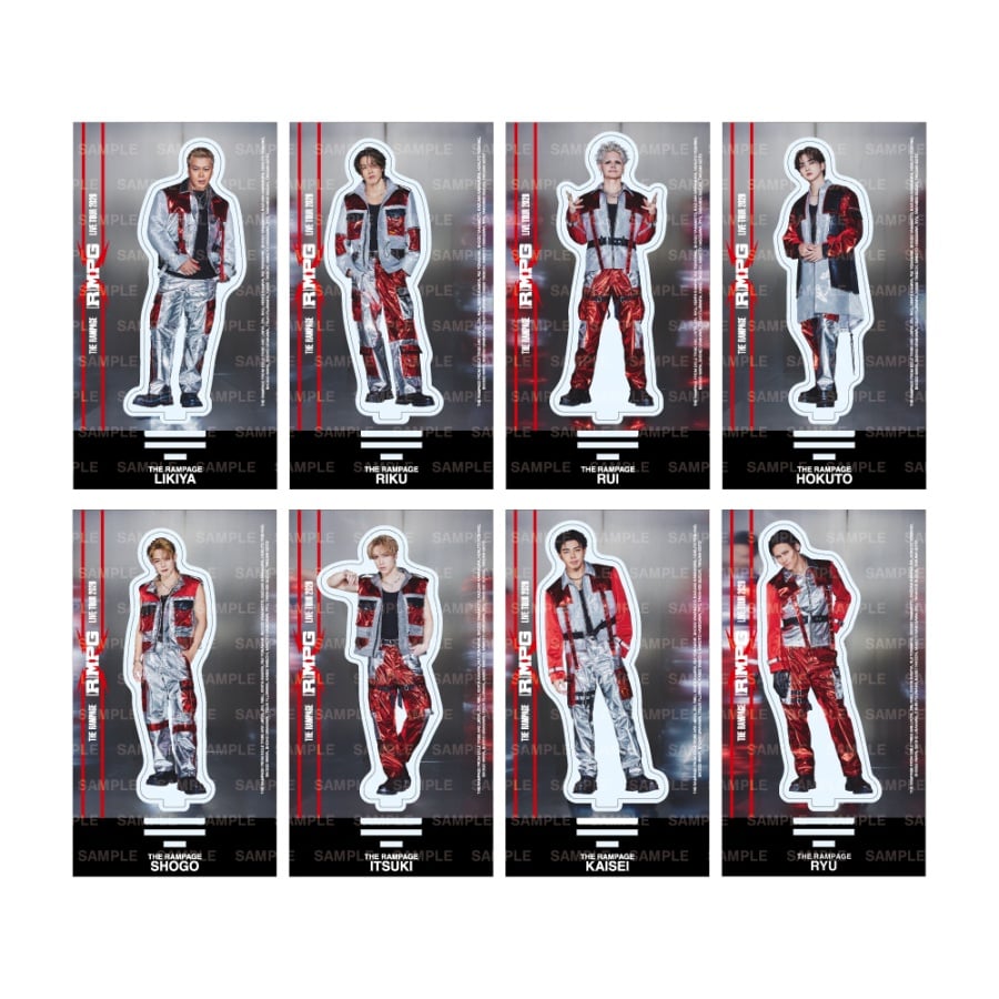 EXILE TRIBE STATION ONLINE STORE｜(R)MPG アクリルスタンドA/全8種