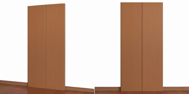 収納 ＞ 収納扉 ＞ クローゼットドア 2枚折戸 戸サイズ[高]1724 [幅