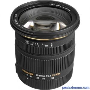 Sigma EX DC HSM 17-50mm F2.8 Lens Reviews - Sigma Lenses - Pentax