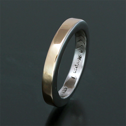 RIVER MAIL企画】ナバホ族 Bruce Morgan #10SQ プレーン(14K)/4ダイヤ+