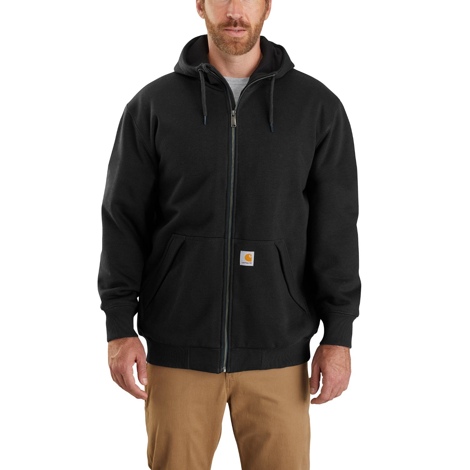 Carhartt Men's Rain Defender® Loose Fit Thermal Lined Full Zip