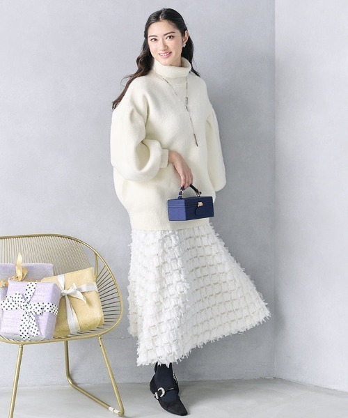 Chesty（チェスティ） スカート リボンチュールスカート : ZOZOTOWN