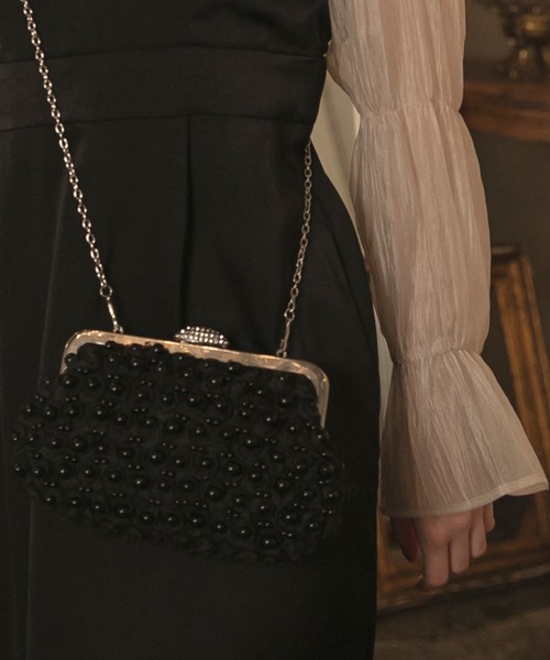 BONLECILL noir クラッチバッグ パーティーバッグ 「BONLECILLnoir