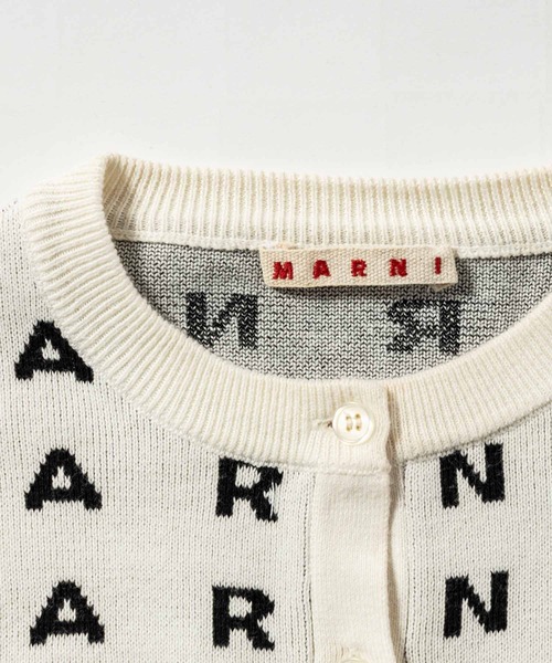 MARNI（マルニ） カーディガン Kids ＆ Junior ブランドロゴニット