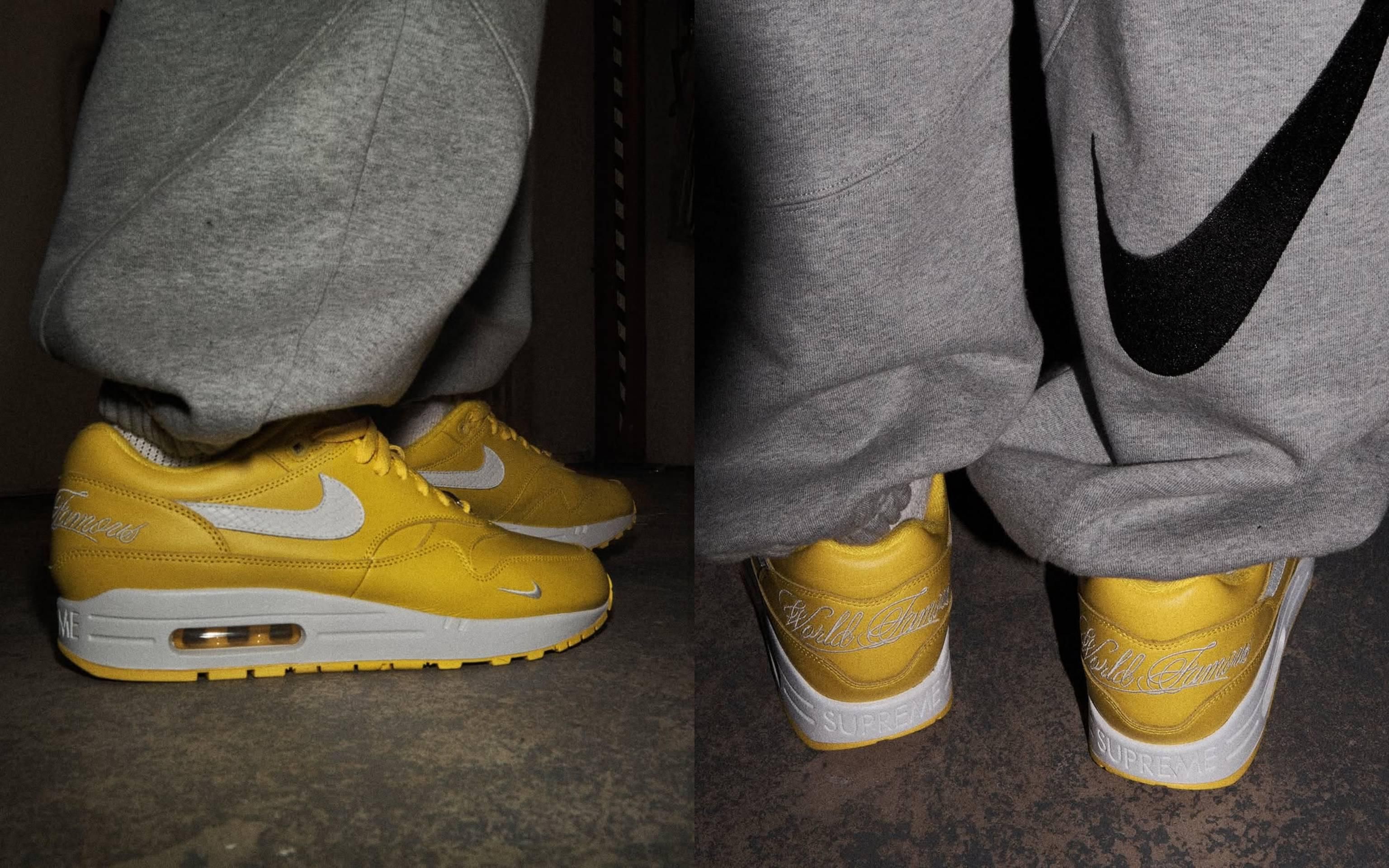 3/22発売｜Supreme × Nike Air Max 1 & Apparel collection 25SS Week4