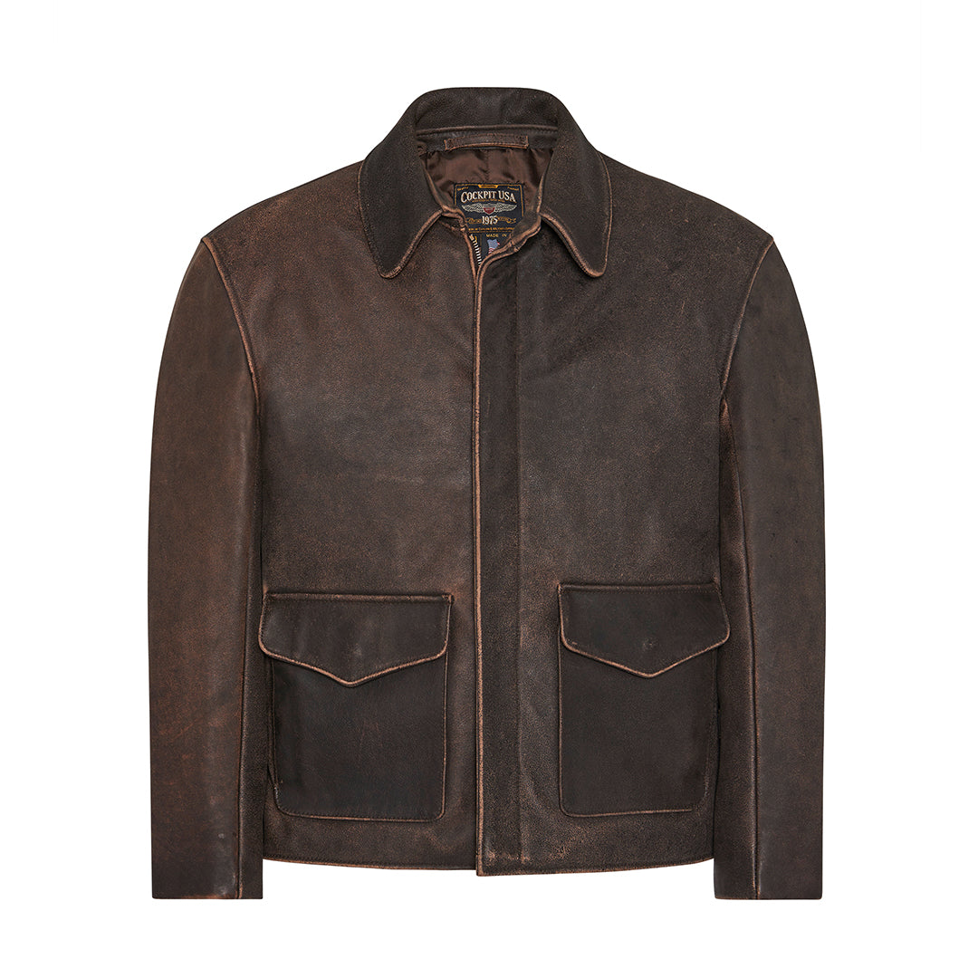Explorer Jacket | Leather Adventure Jacket | Cockpit USA