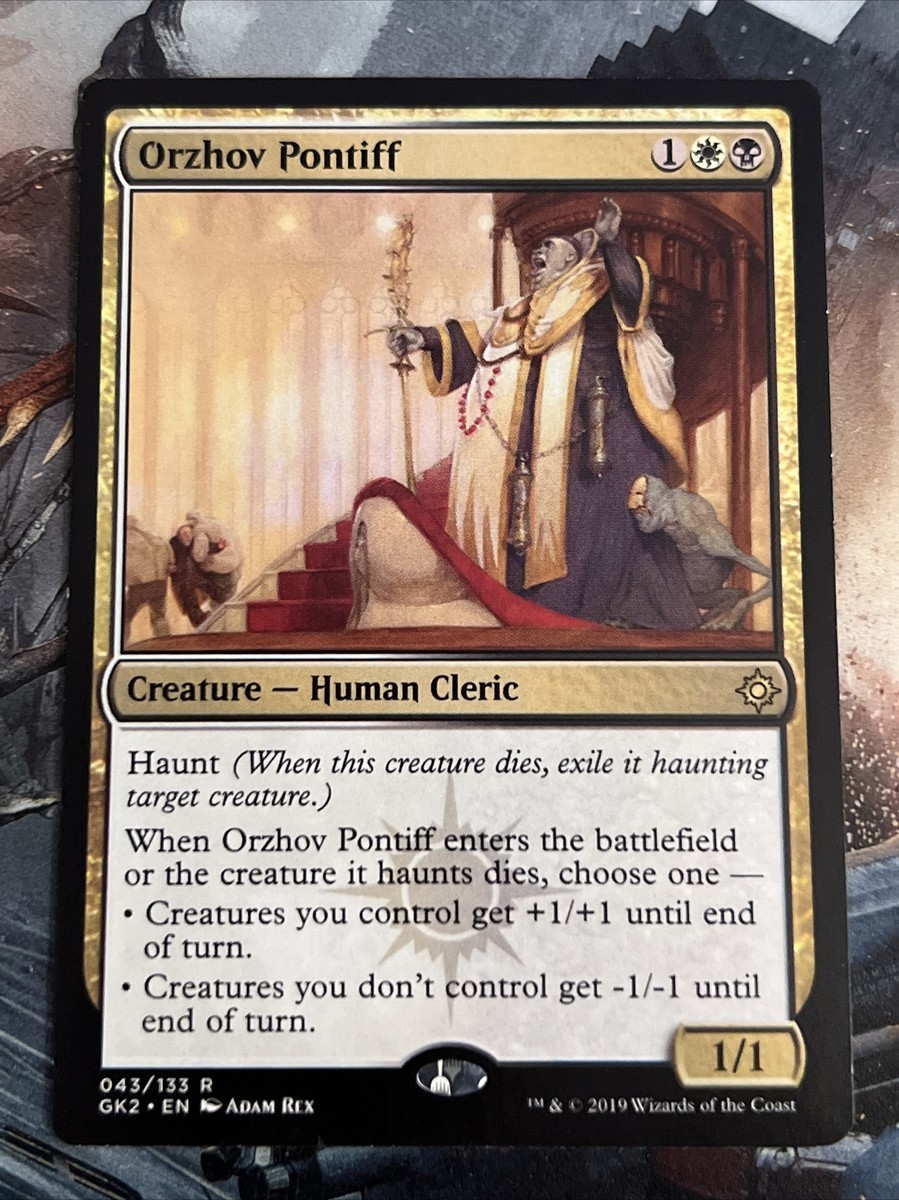 1x Orzhov Pontiff Ravnica Allegiance Guild Kit LP MTG Magic the