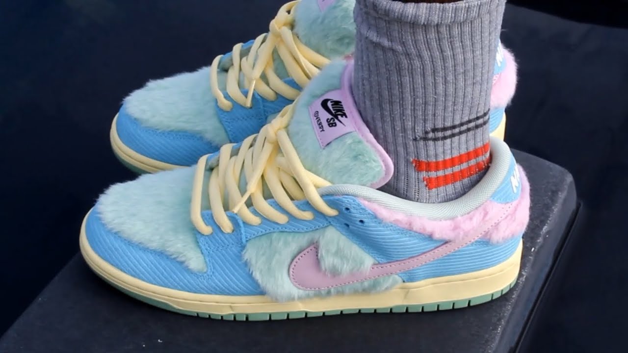 Nike SB Dunk Low Pro QS Verdy Visty Review and on Feet - YouTube