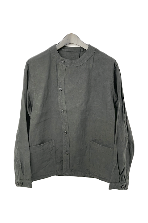 FRENCH WORK JACKET - LINEN PIN OX / フレンチワークジャケット