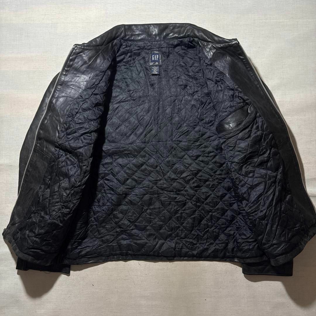 GAP - 00s OLDGAP 牛革 本革 レザー スウィングトップ 井口理着用 Sの