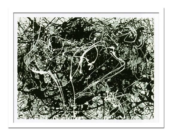 絵画・抽象画》Jackson Pollock ジャクソン ポロック Number 33