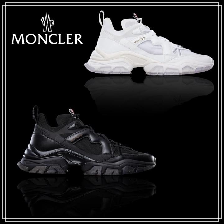 MONCLER（モンクレール） LEAVE NO TRACE レザースニーカー : LUSTYLE