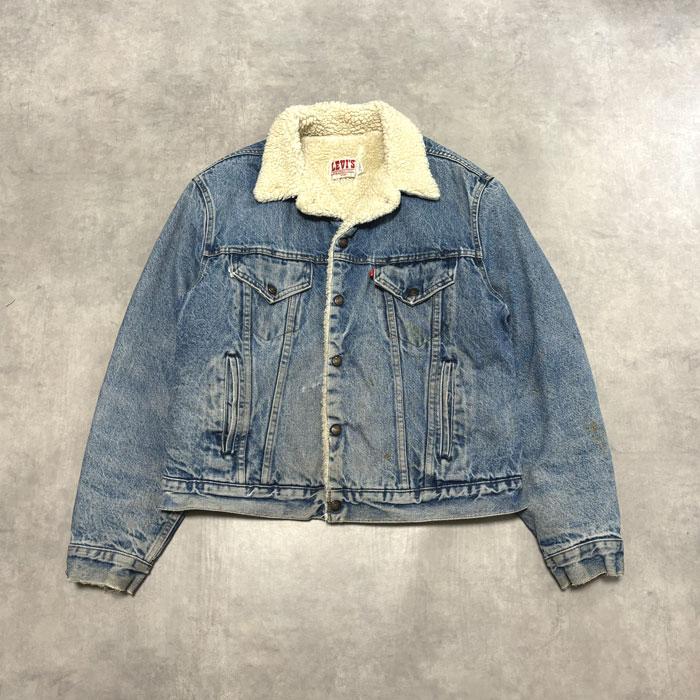 80's Levi's 70608 Boa Jacket Made in USA 42R 80年代 リーバイス