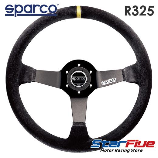 sparco スパルコ ステアリング R325 スエード バックスキン SUEDE