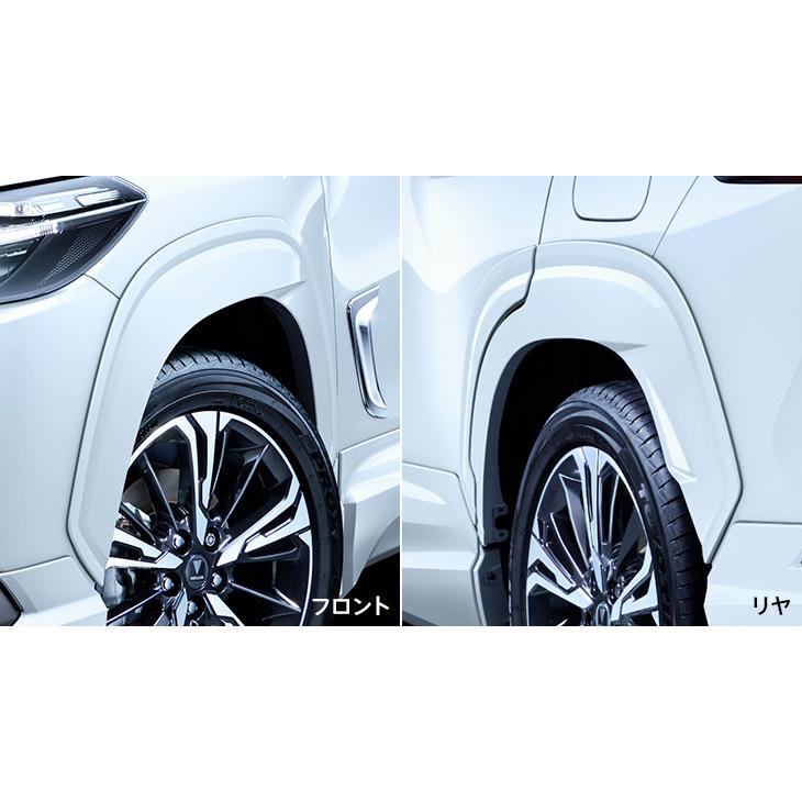 MODELLISTA カラードフェンダー ※プラチナホワイトパールマイカ