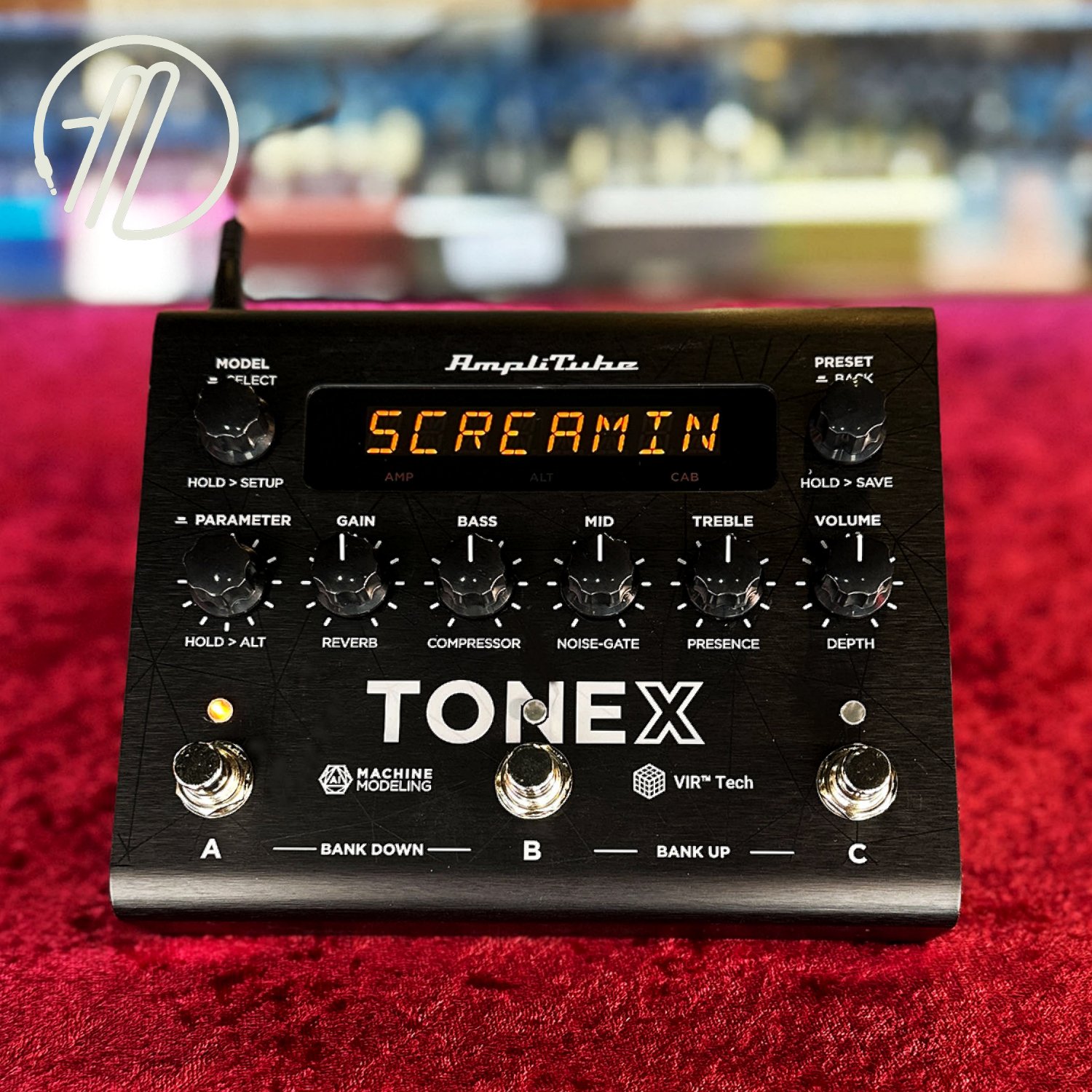 IK Multimedia Amplitude TONEX Pedal Amplifier/Cabinet/Pedal