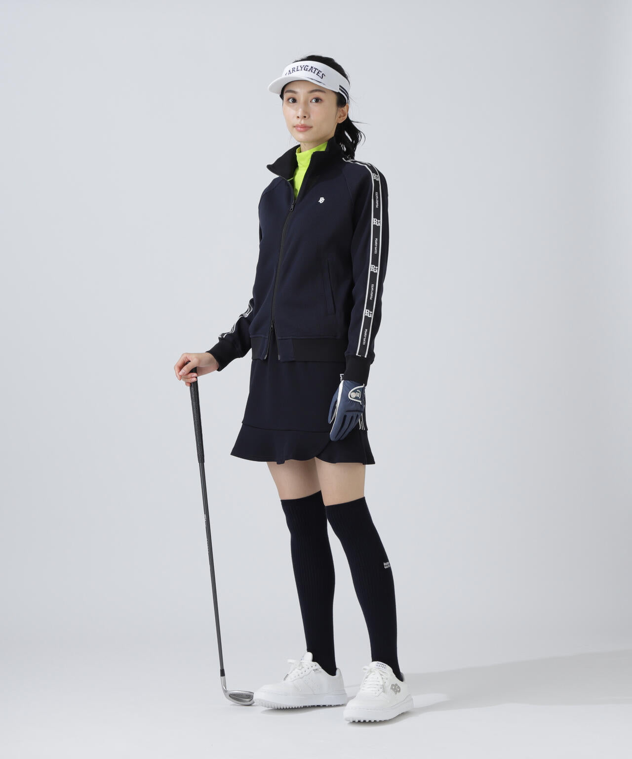 Peストレッチメッシュ トラックジャケット | PEARLY GATES（パーリー