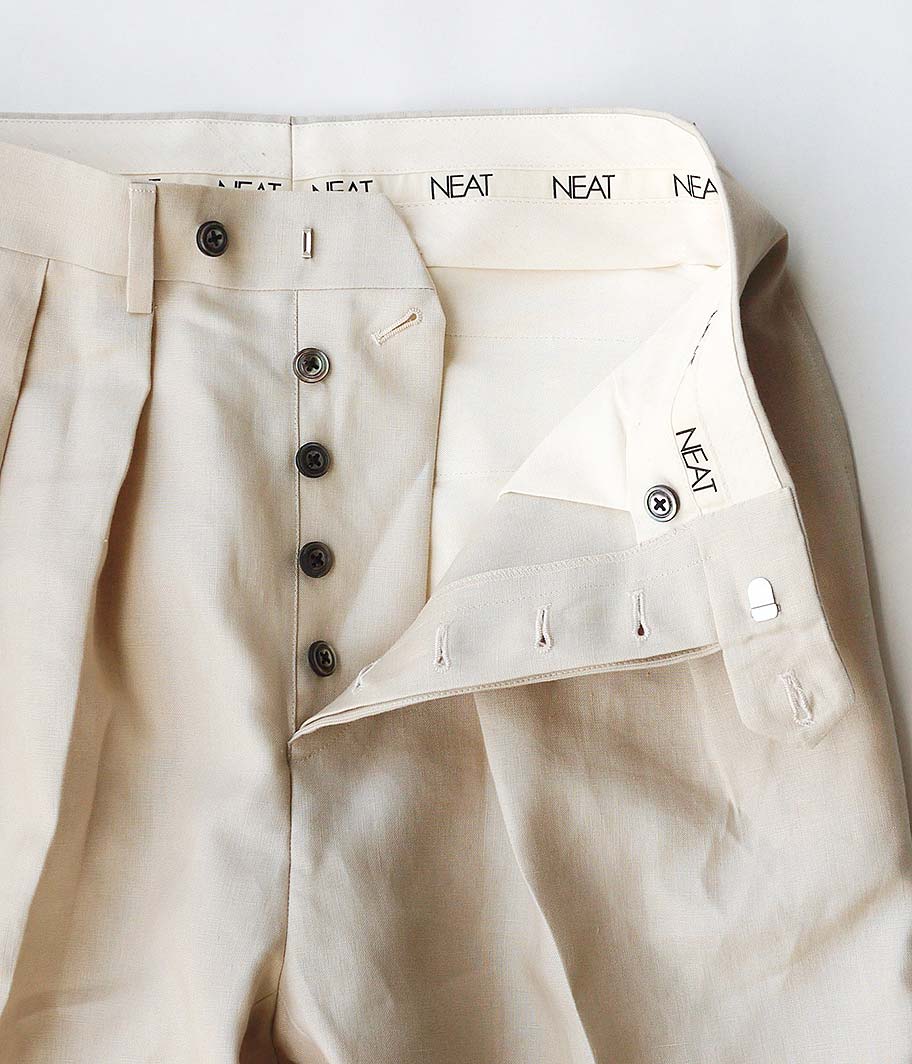 NEAT SPENCE BRYSON LINEN Wide [IVORY] - Fresh Service NECESSARY or