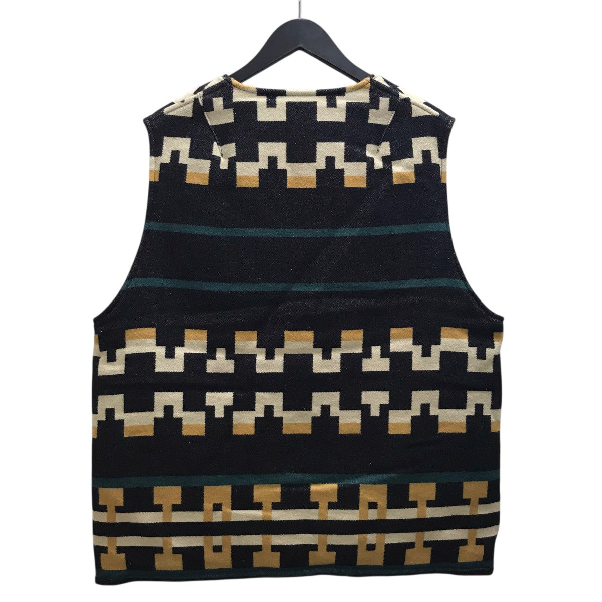 VISVIM(ビズビム) KORA DOWN VEST NATIVE BLANKET リバーシブルダウン