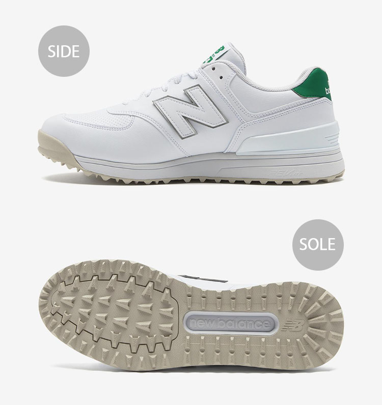 New Balance（ニューバランス） スニーカー UGS574J3 GOLF WHITE GREEN