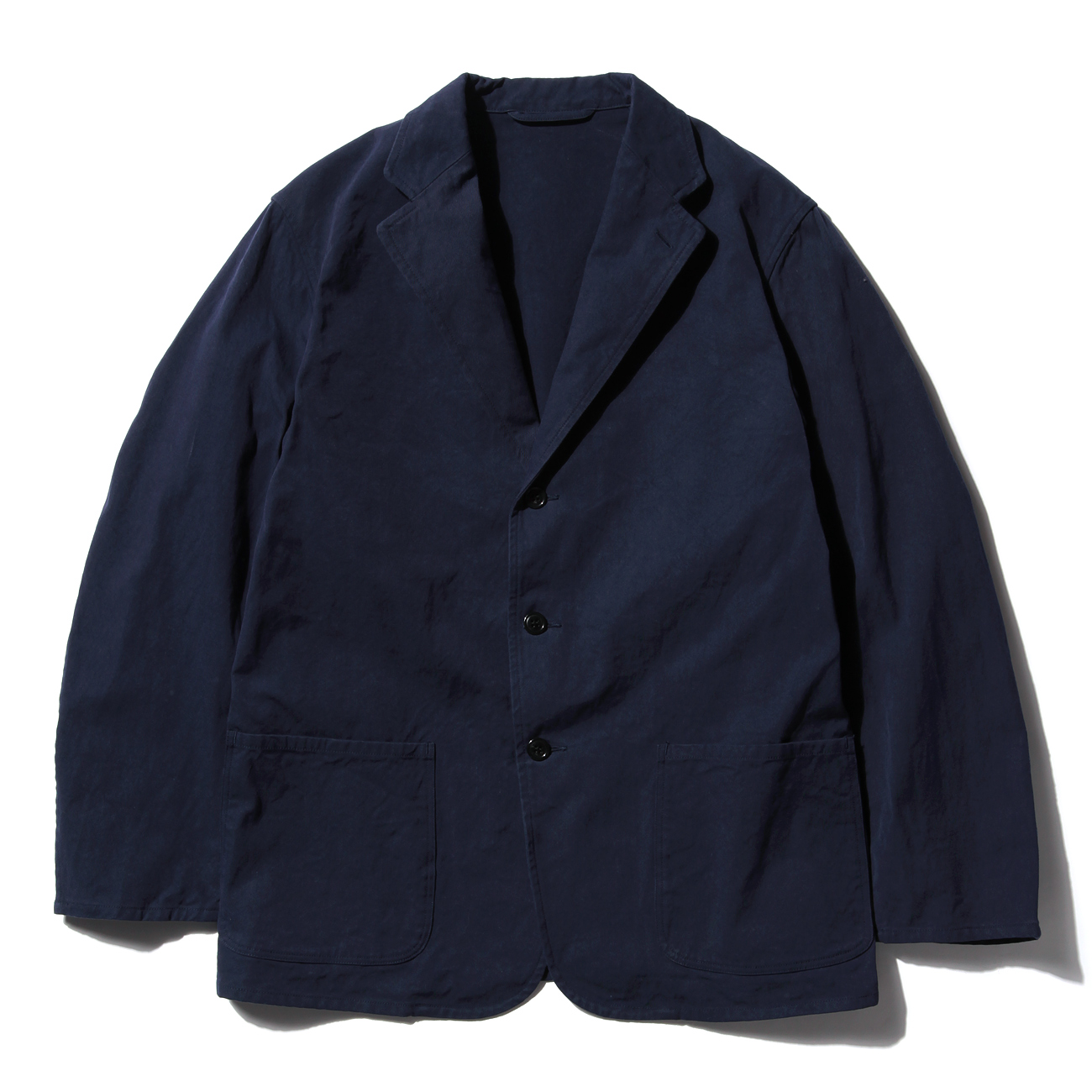 COMOLI / コモリ | コットンツイル ジャケット - Navy | 通販 - 正規