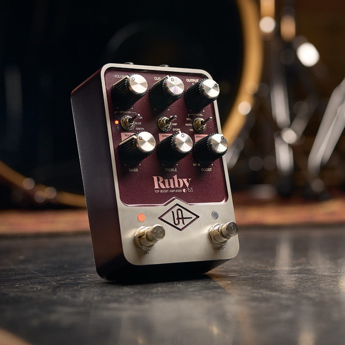 Universal Audio(ユニバーサルオーディオ) UAFX Ruby '63 Top Boost