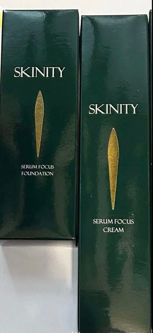 SKINITY セラムフォーカスクリーム1本・ファンデーション1本セット売り