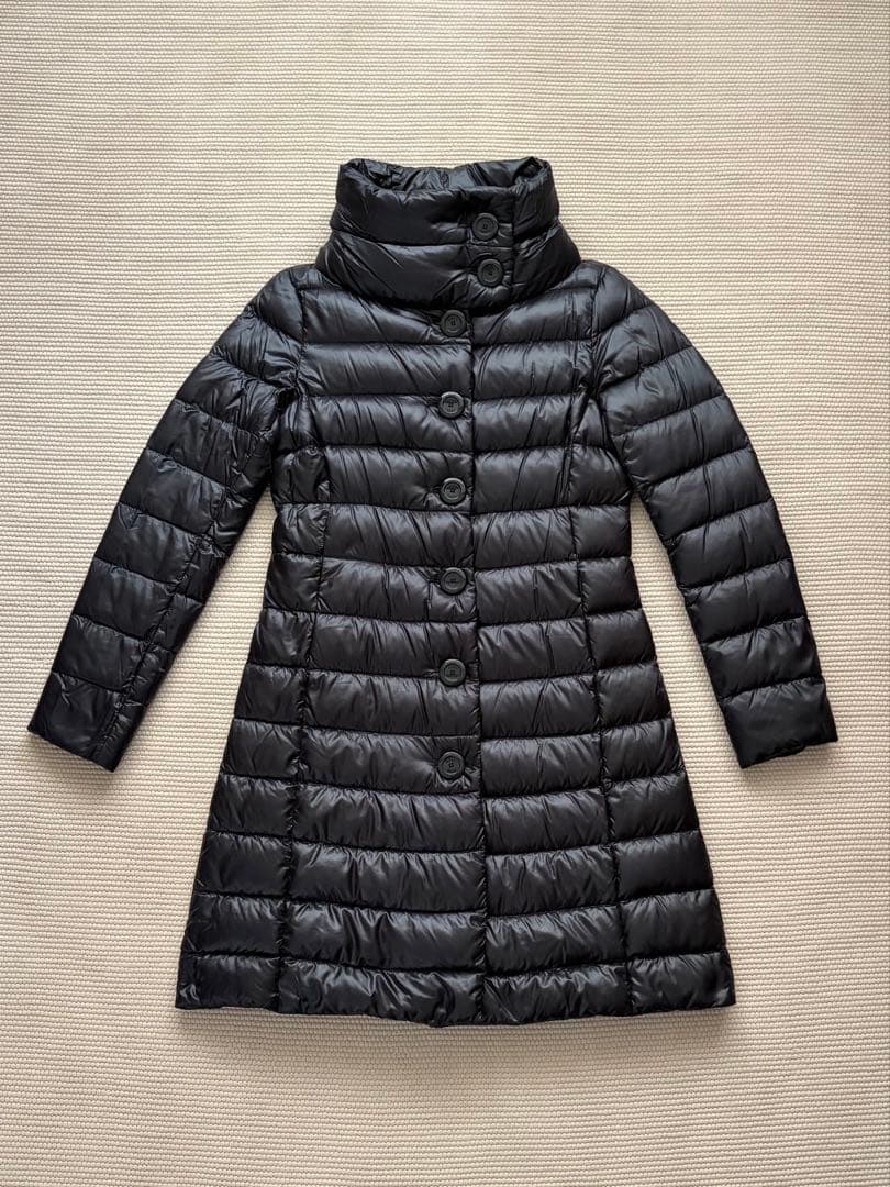 【Rui 】HERNO ダウンコート ブラック 40 ヘルノ ヘルノ HERNO ダウンジャケット PI128DL 11106 レディース アウター