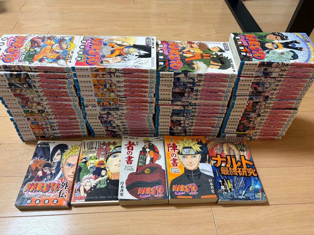 NARUTO 全72巻セット+関連本5冊 NARUTO -ナルト- 全巻セット（全72巻） | 八文字屋OnlineStore