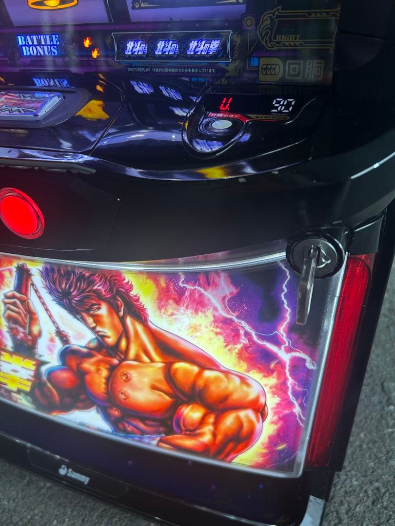 Lパチスロ北斗の拳AD XR メインパネル スマスロ 実機 家庭用 送料込み
