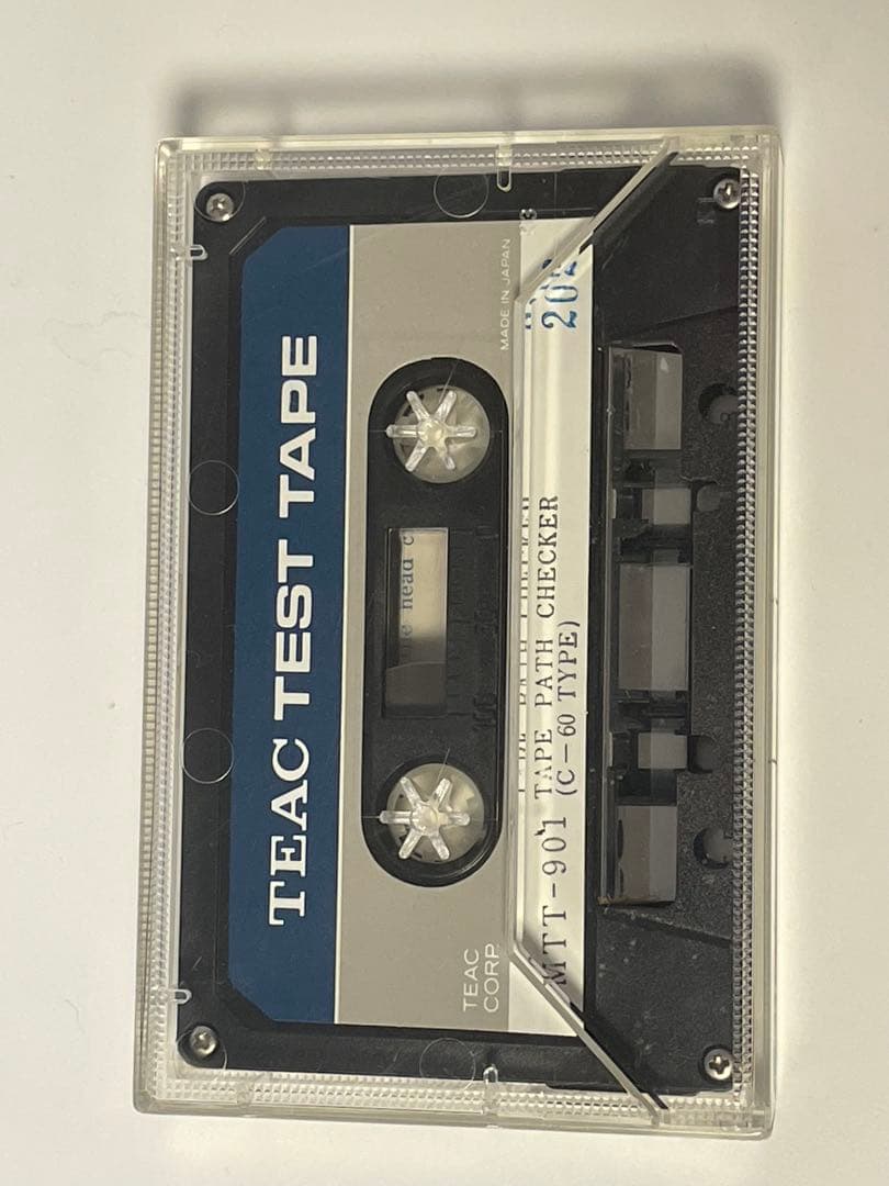希少！TEAC Test tape 非売品 ティアック テスト カセットテープ