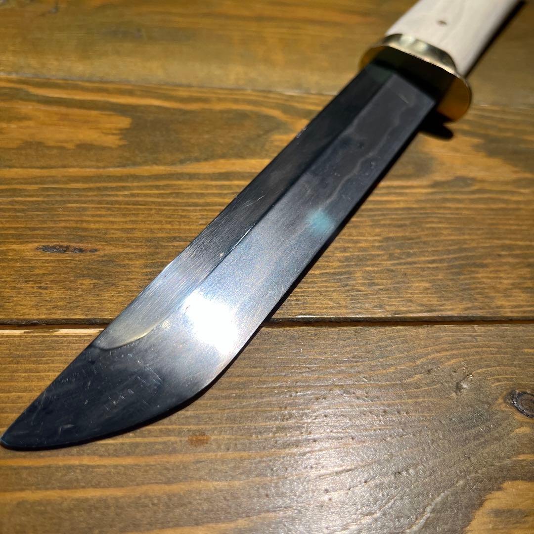 日本刀残欠クラフトナイフNo.15 無銘 白鞘 - メルカリ