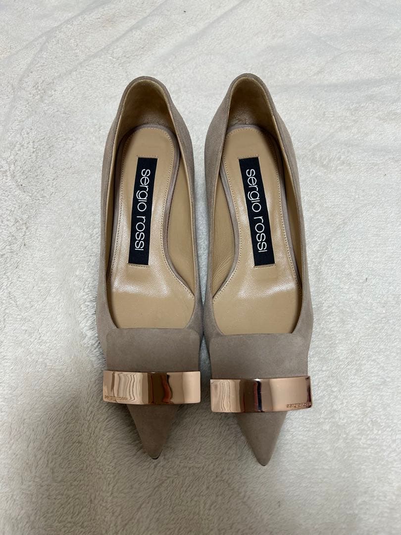 Sergio Rossi セルジオロッシsr1ベージュパンプス　34 Sergio Rossi/セルジオ ロッシ_Women通販 | sr Prince【送料無料