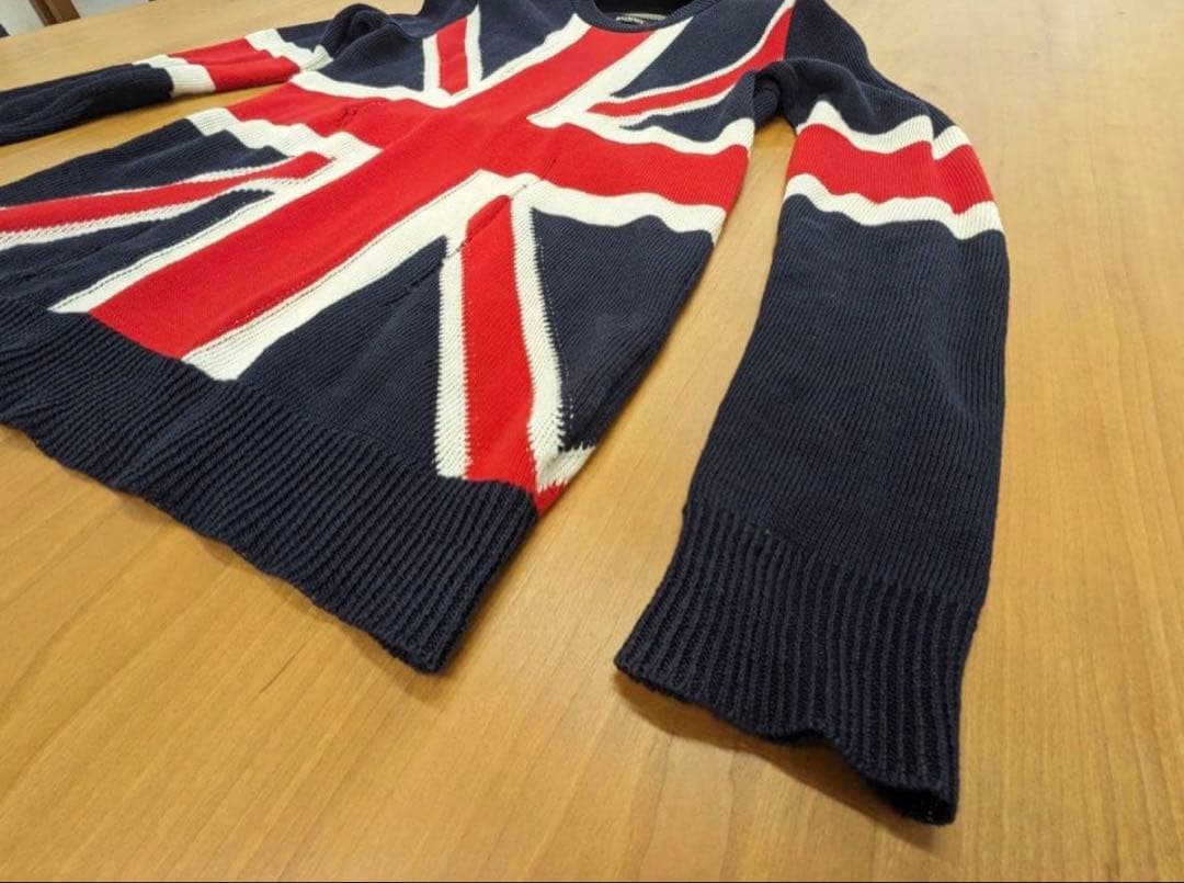 Balmain 16ss UNION JACK sweater - メルカリ
