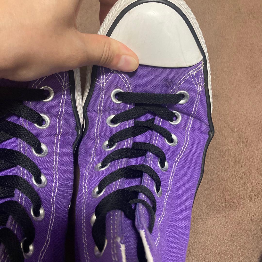 Converse cons CTAS Hi pro purple コンズ野村訓一 - メルカリ