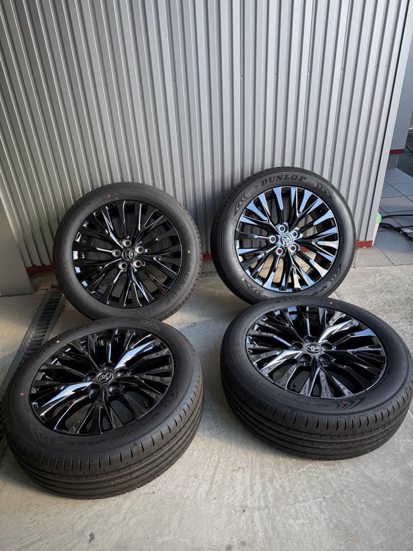 ヴェルファイア40 純正19インチホイール/タイヤ 新型ヴェルファイア 40系 純正 タイヤホイールセット アルファード 19