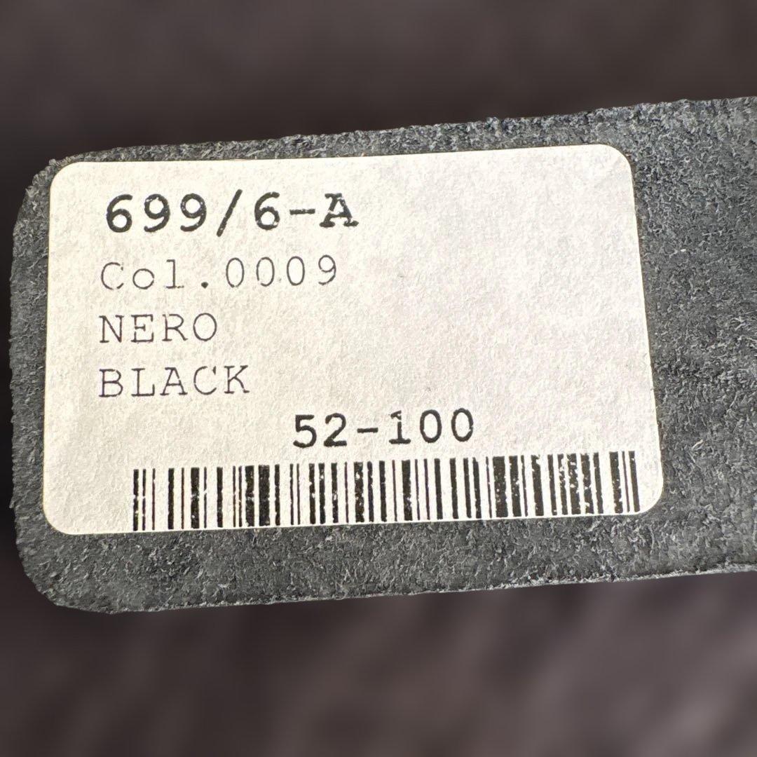 フェリージ　ブラックベルト 699/6-A 保管袋付き