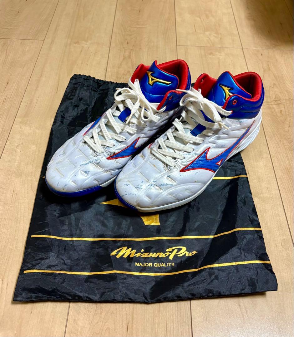 ミズノプロ　ポイントスパイク　クッションレボプロ MID　28.0cm