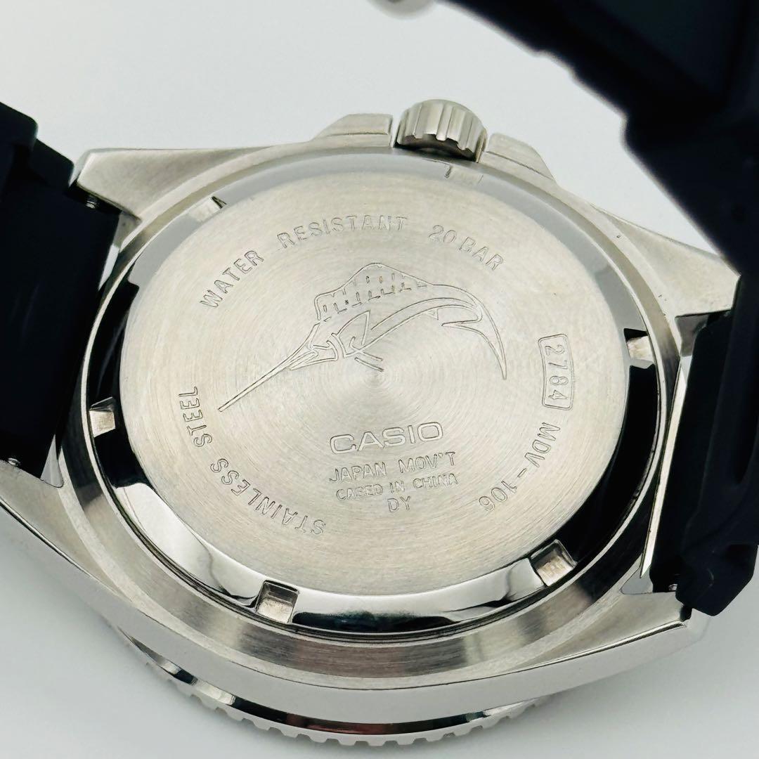 専用】CASIO ダイバーズ 腕時計 WR200M 回転ベゼル ブルー マリン