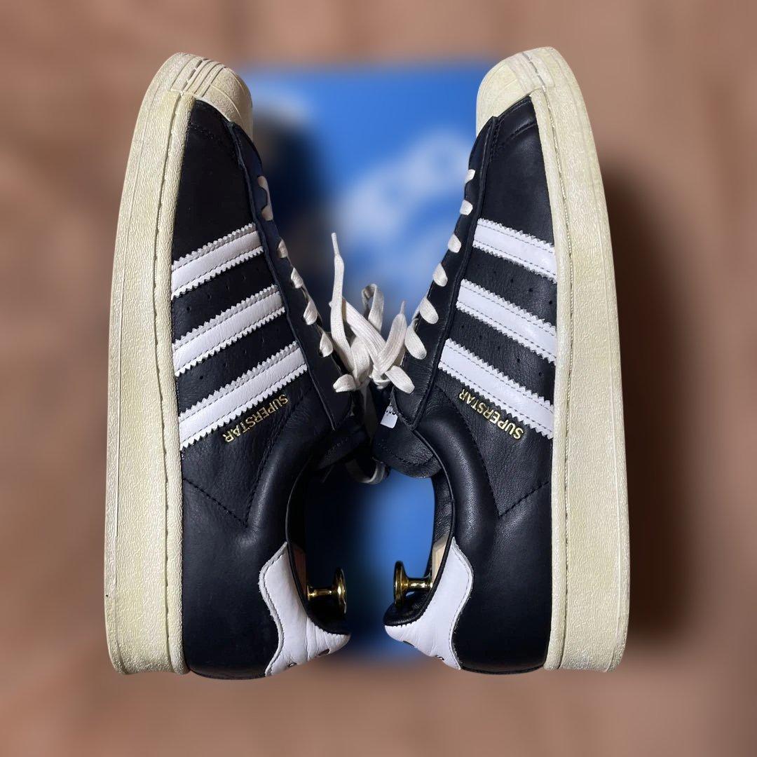 アディダス スーパースター FV2832 希少 ブラックホワイト ビンテージ