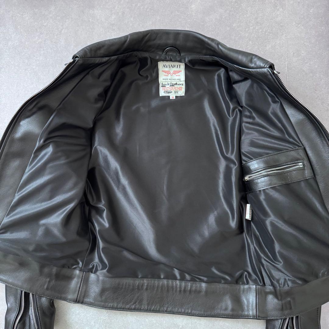 ラットランドシープ】ルイスレザー ドミネーター 36 タイトフィット