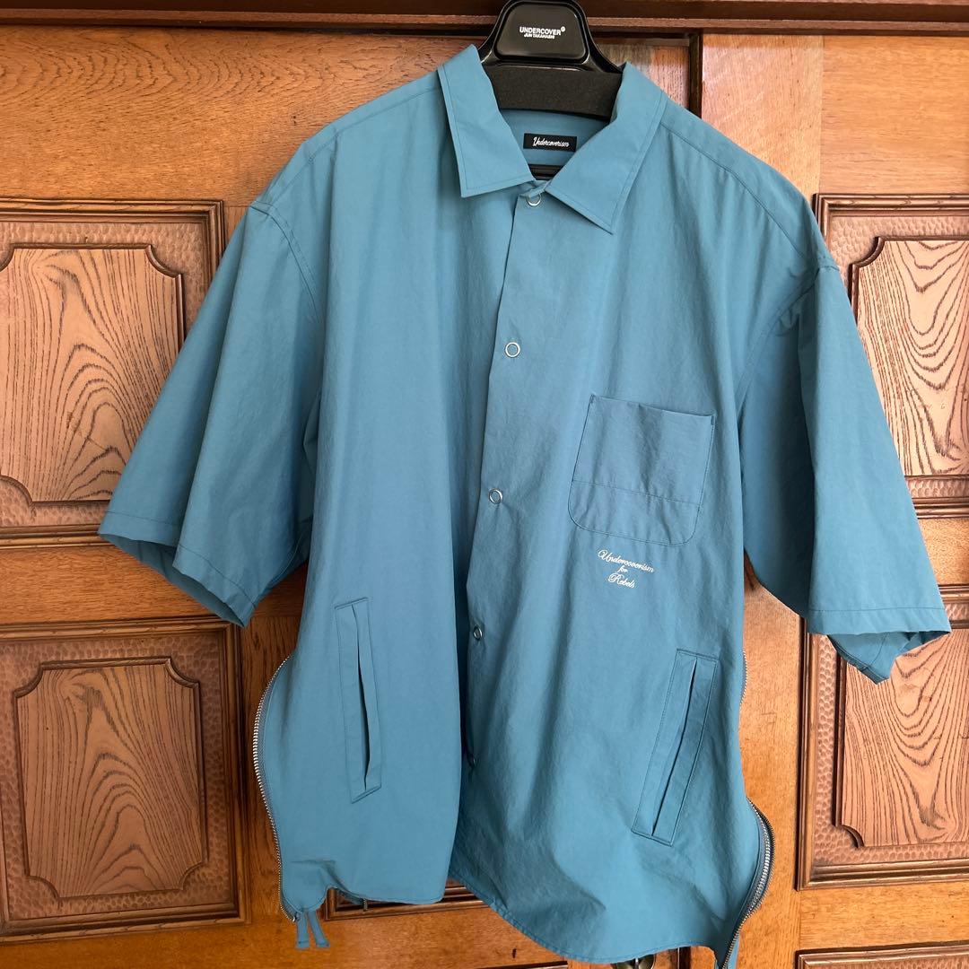 Undercoverism サイドZIP半袖シャツ 1月26日迄 ナイロンワッシャー半袖シャツ メンズ メール便不可 – coca公式ストア