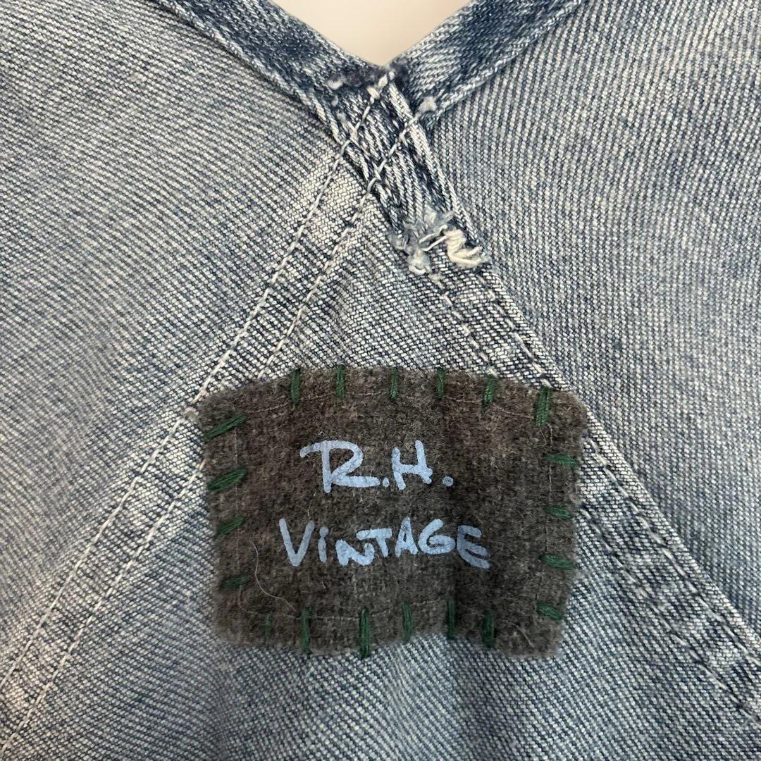 R.H.VINTAGE デニム オーバーオール