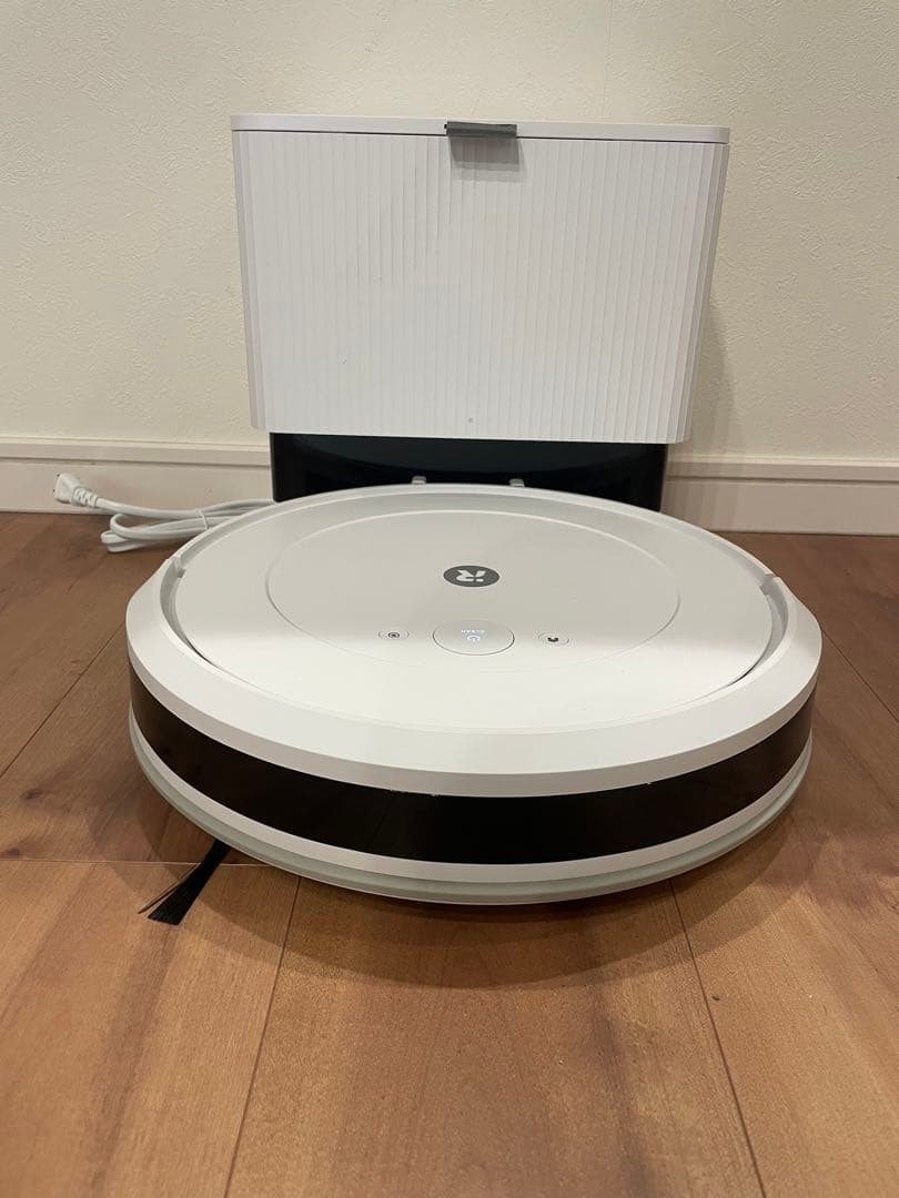 iRobot Roomba ホワイト 充電ドック付き Roomba Mini 掃除機＆床拭きロボット + AutoEmpty 充電ステーション