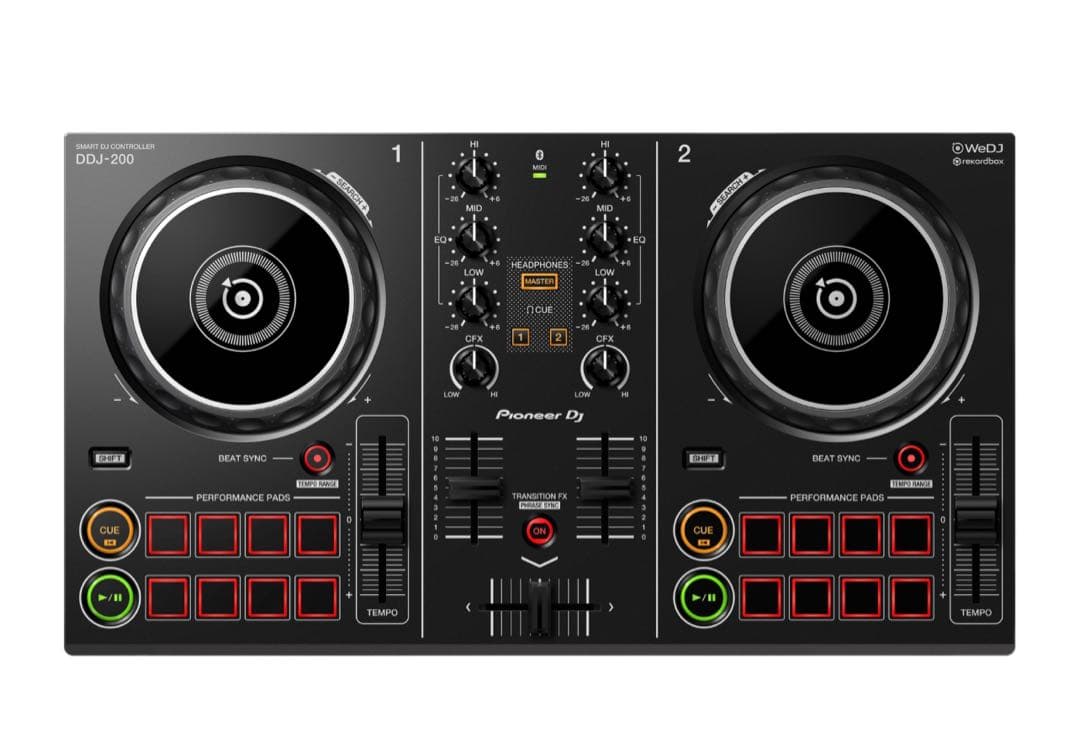 【Pioneer】DDJ-200 箱なし DDJ-200: Pioneer DJ's new $149 beginner controller - built with